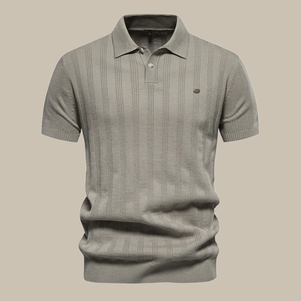 Image of Cliff | Men's Slim-Fit Polo Shirt