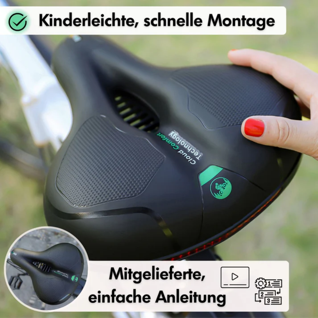 CloudSeat™ - Finally Pain-Free Cycling
