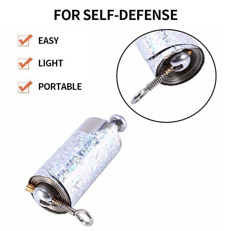 Collapsible Steel Self-Defense Staff
