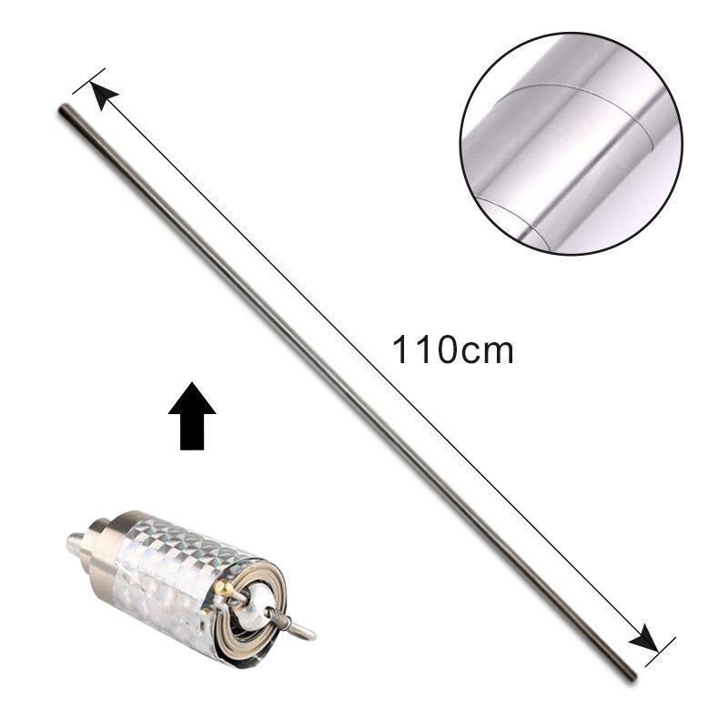 Collapsible Steel Self-Defense Staff