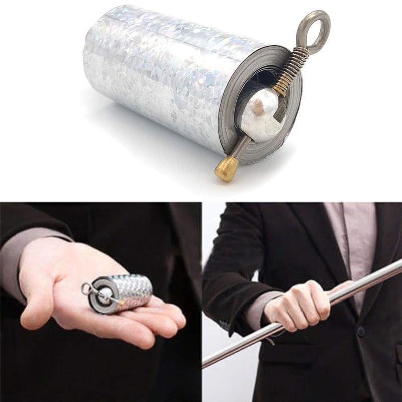 Collapsible Steel Self-Defense Staff