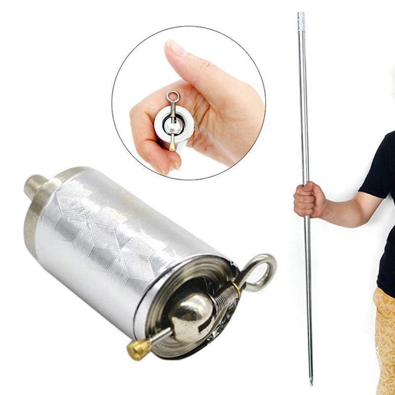 Collapsible Steel Self-Defense Staff