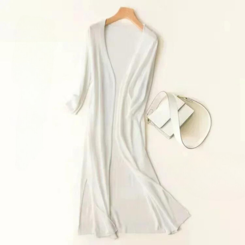 Image of Colleen | Women's Long Open Front Cardigan