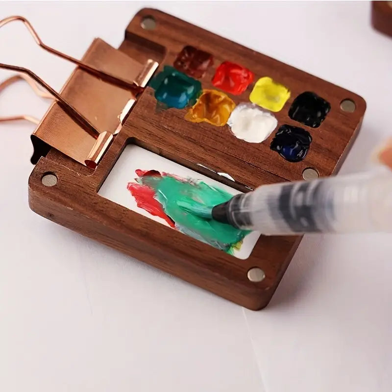 Compact ArtPod Watercolor Set for Creativity on the Go