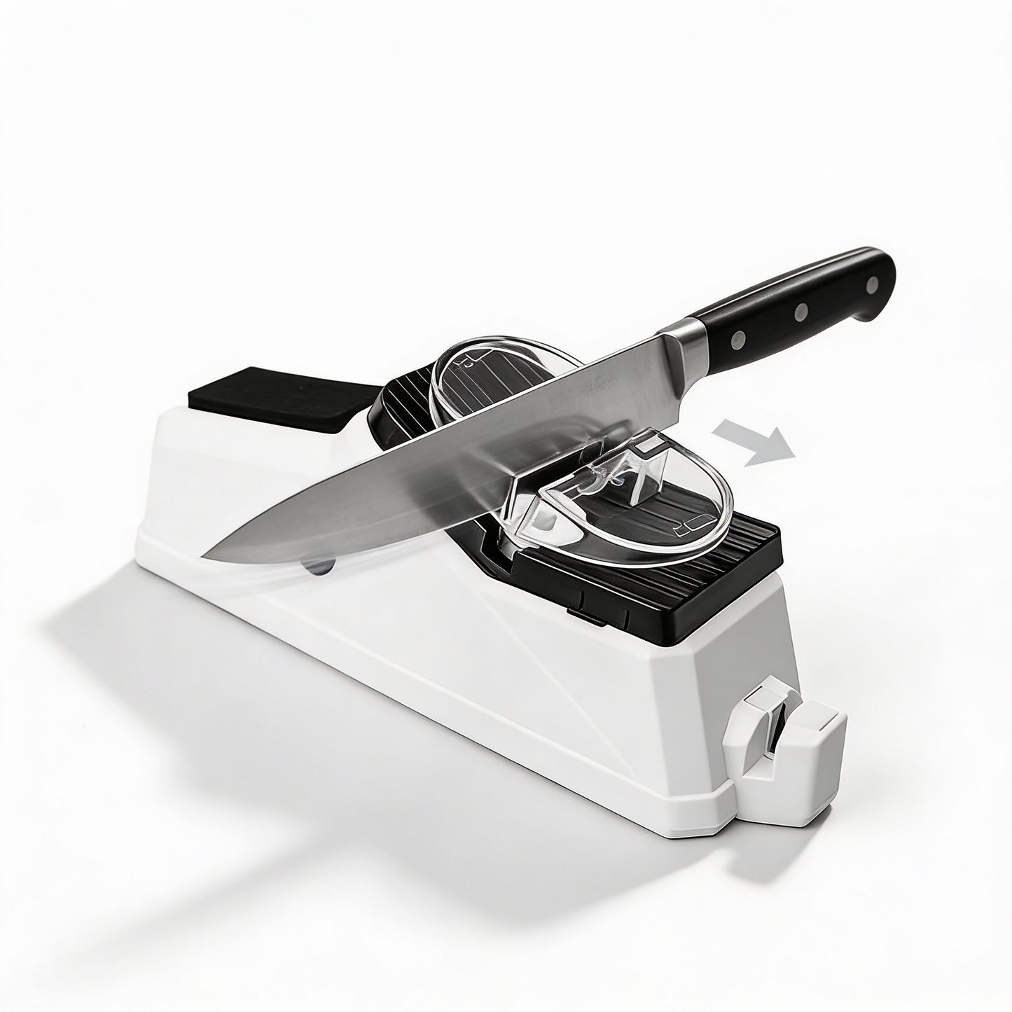 Compact Electric Kitchen Knife Sharpener for Efficient Sharpening
