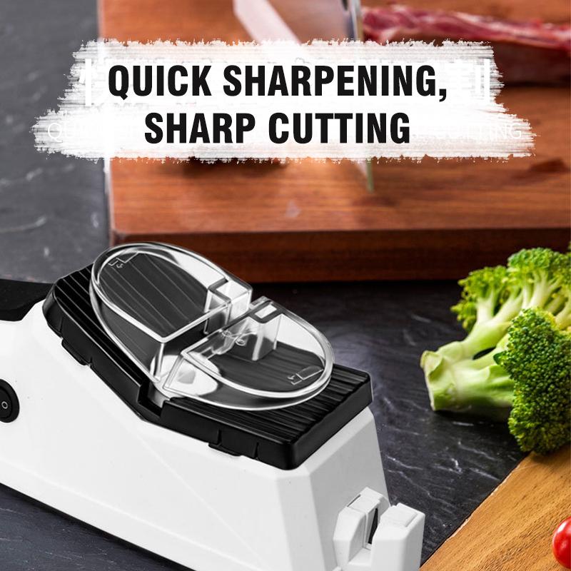 Compact Electric Kitchen Knife Sharpener for Efficient Sharpening