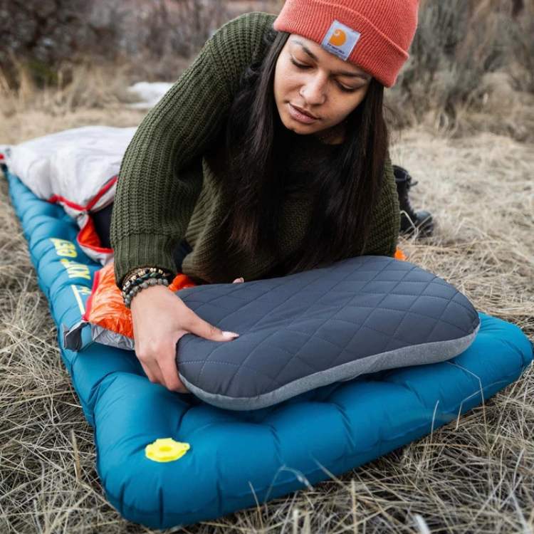 Compact Inflatable Camping Pillow for Travel