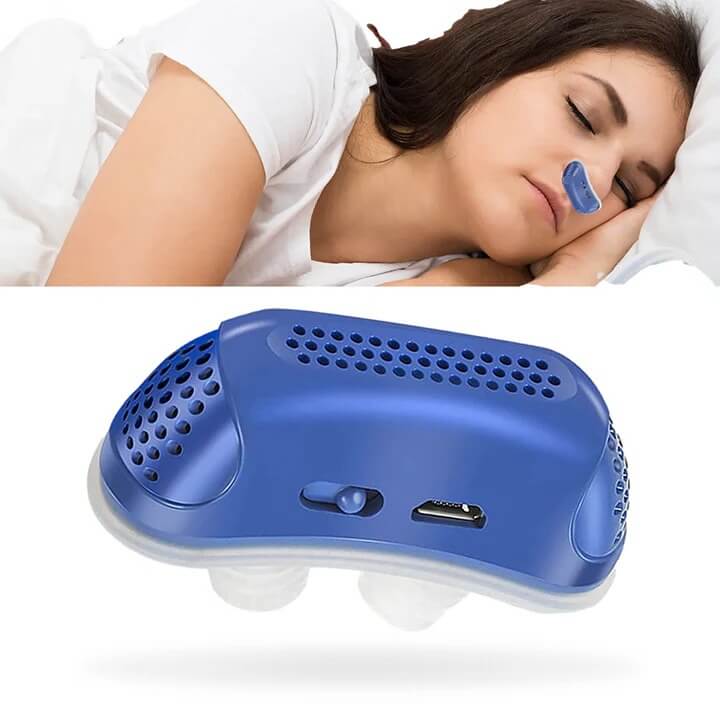 Compact Micro CPAP Sleep Apnea Device - USB Rechargeable