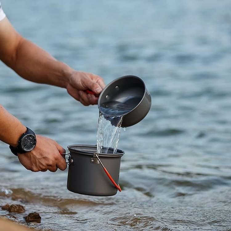 Compact Outdoor Camping Cookware Set