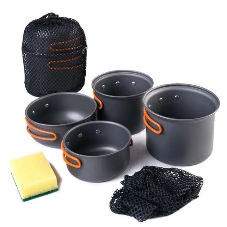 Compact Outdoor Camping Cookware Set