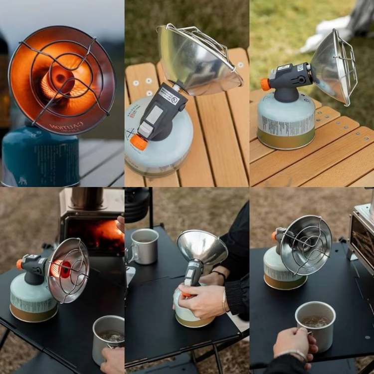 Compact Portable Gas Camping Heater