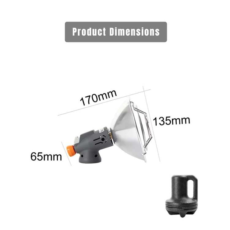 Compact Portable Gas Camping Heater