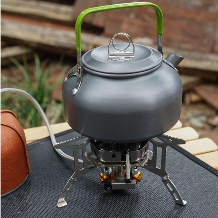 Compact Portable Propane Gas Camping Stove for Outdoor Cooking