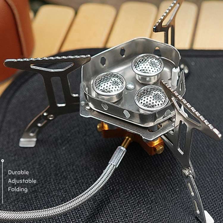 Compact Portable Propane Gas Camping Stove for Outdoor Cooking