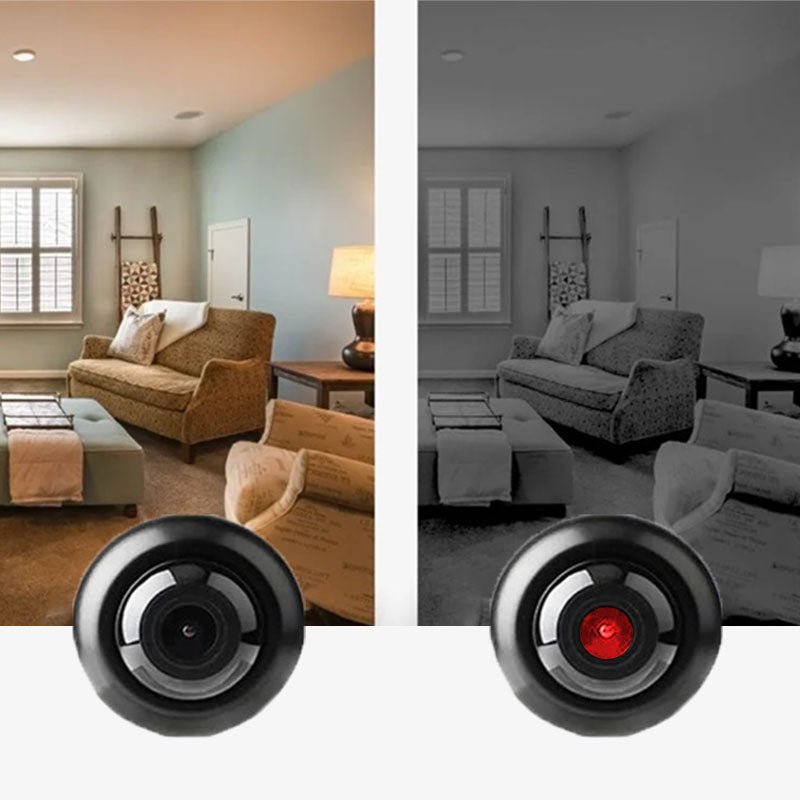 Compact WiFi Camera with Night Vision for Security