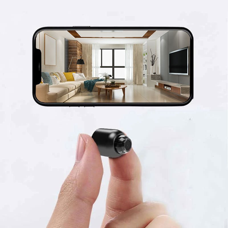 Compact WiFi Camera with Night Vision for Security
