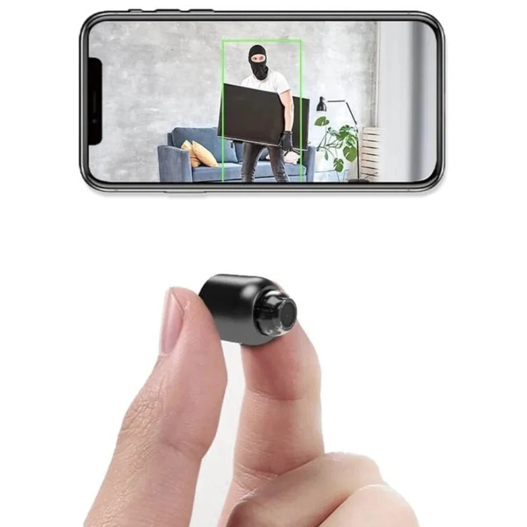 Compact WiFi Surveillance Camera with Night Vision