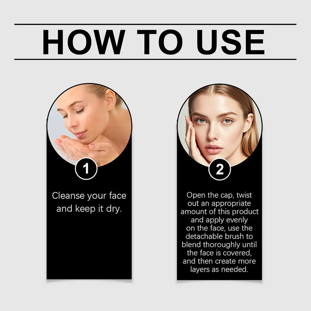 CompactFoundation: Compact Color Change Full Coverage Foundation Cream Stick