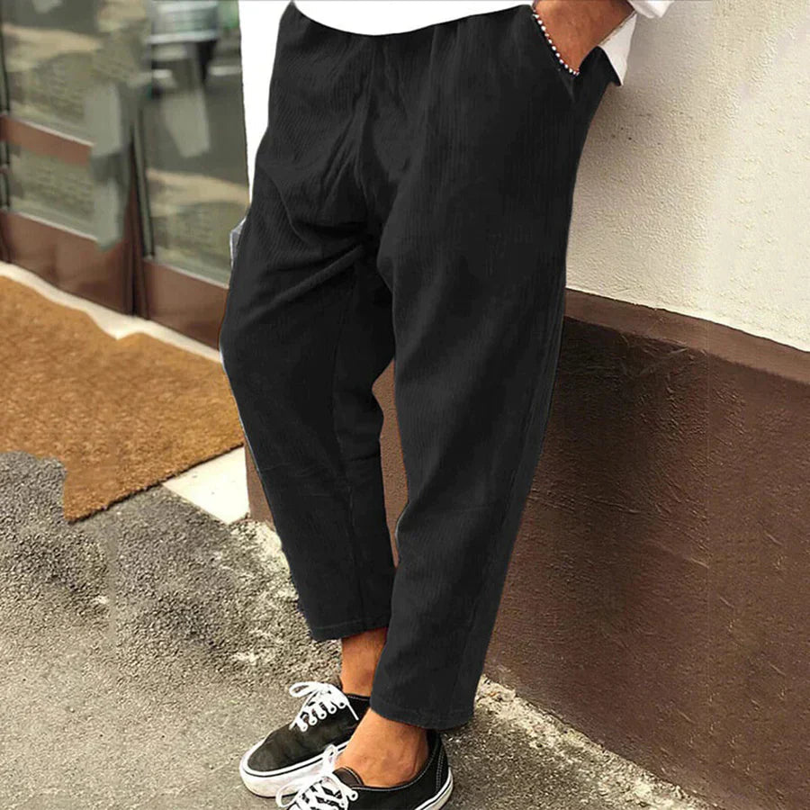 Image of Connor | Men's Relaxed Fit Chino Trousers