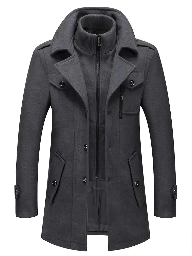 Image of Conrad | Men's Double Breasted Coat