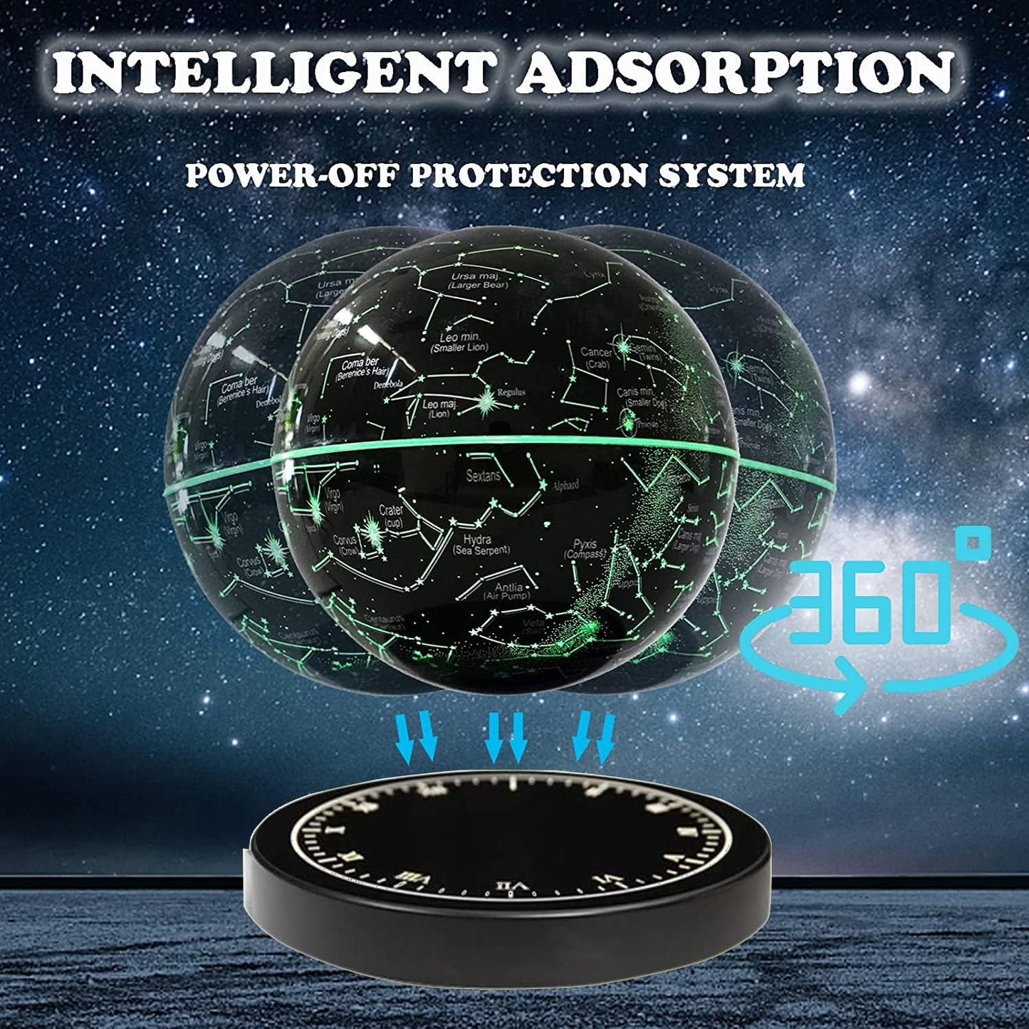 Constellation | Rotating Floating Constellation Lamp | Magnetic Levitation | SkyOrbit