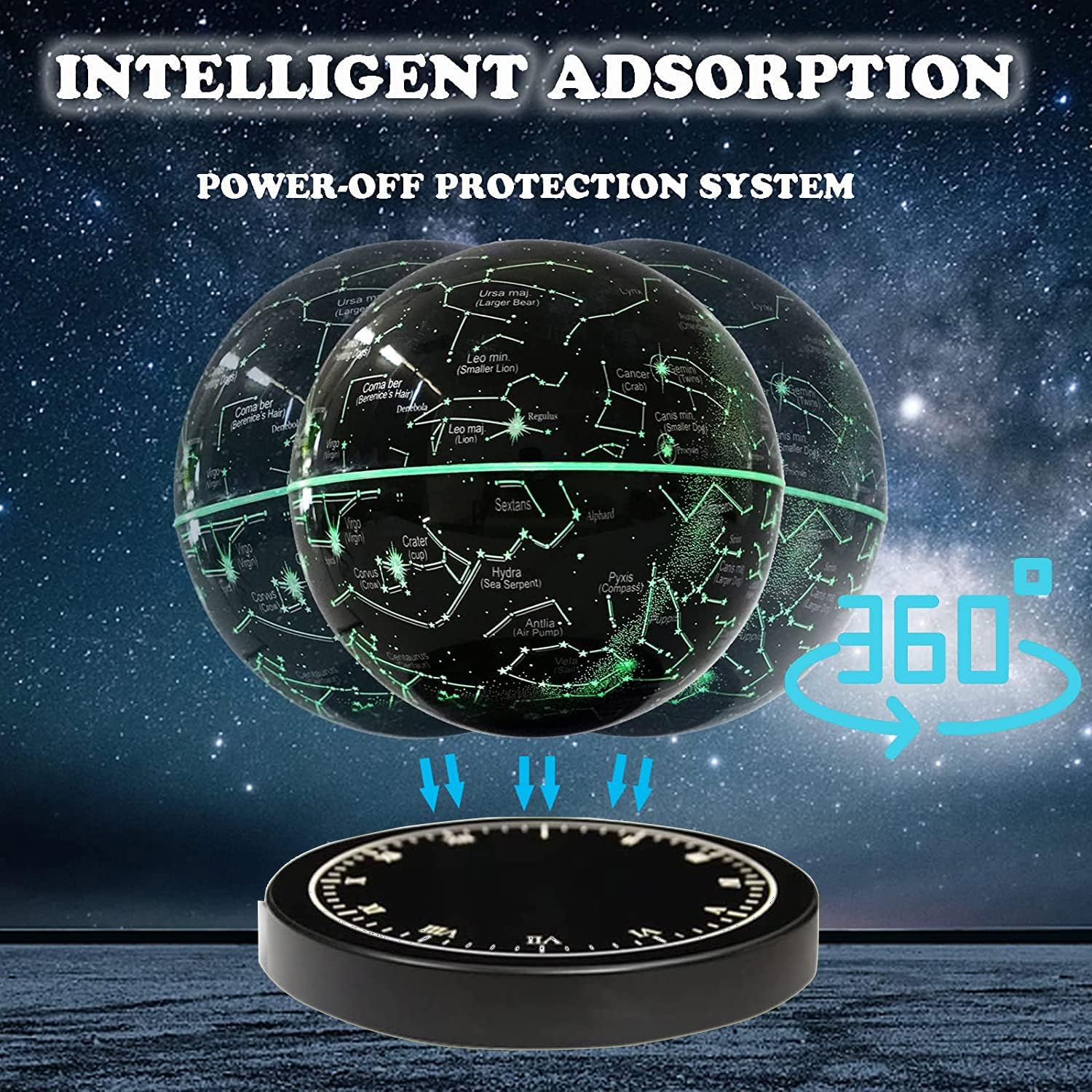 Constellation | Rotating Floating Constellation Lamp | Magnetic Levitation | SkyOrbit