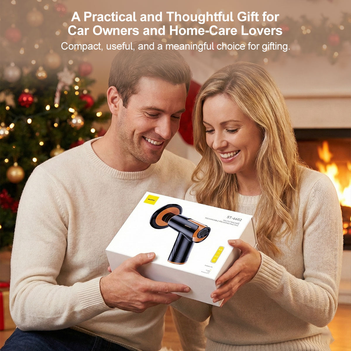 Cordless Car Polisher Kit - Portable & Powerful