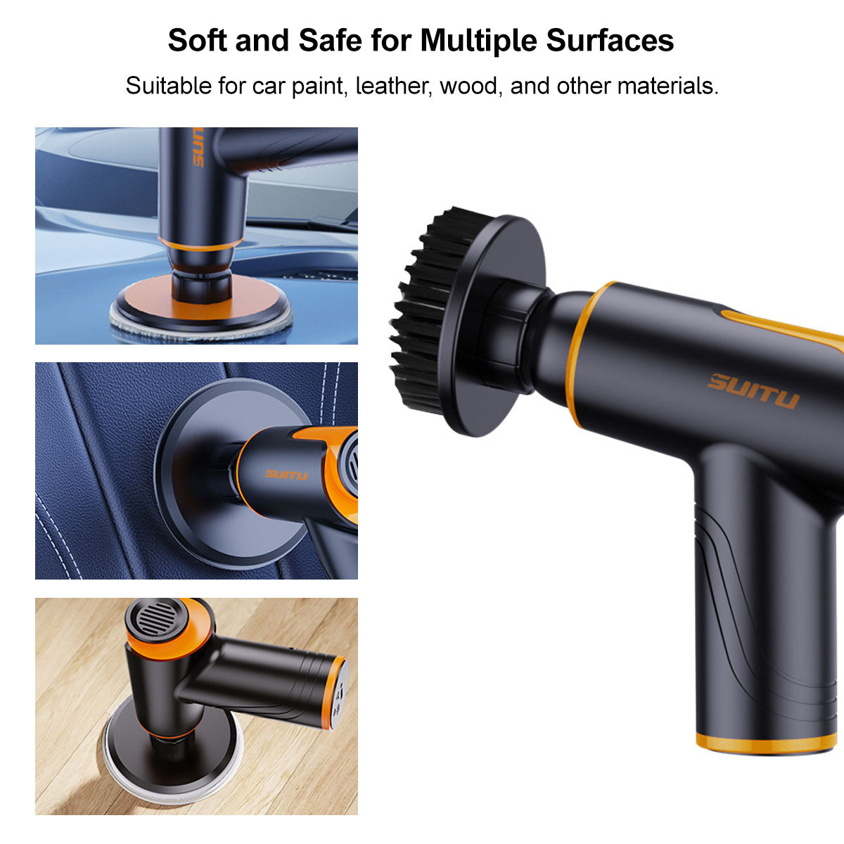Cordless Car Polisher Kit - Portable & Powerful