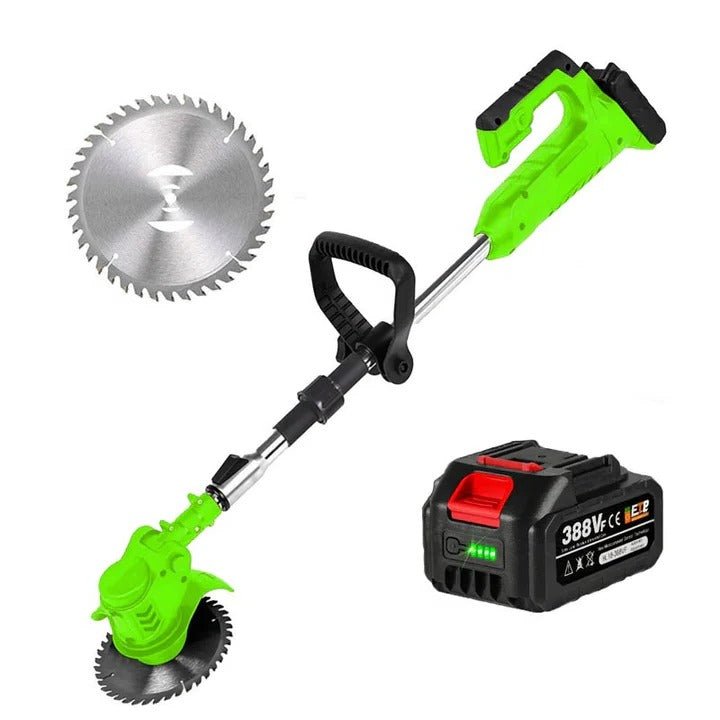 Cordless Electric Grass Trimmer - Battery Operated by Homeowners