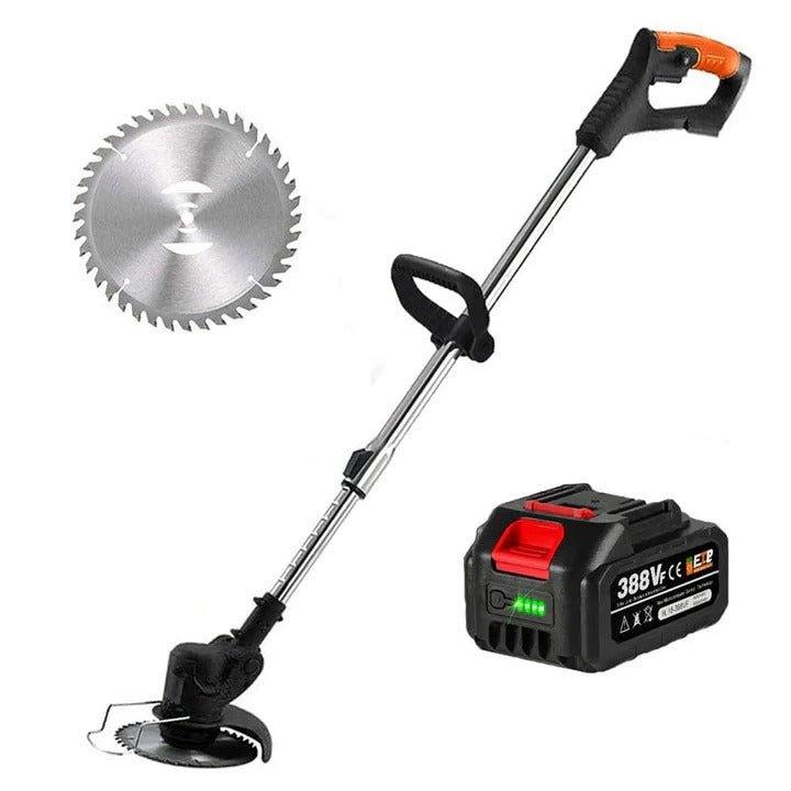 Cordless Electric Grass Trimmer - Battery Operated by Homeowners