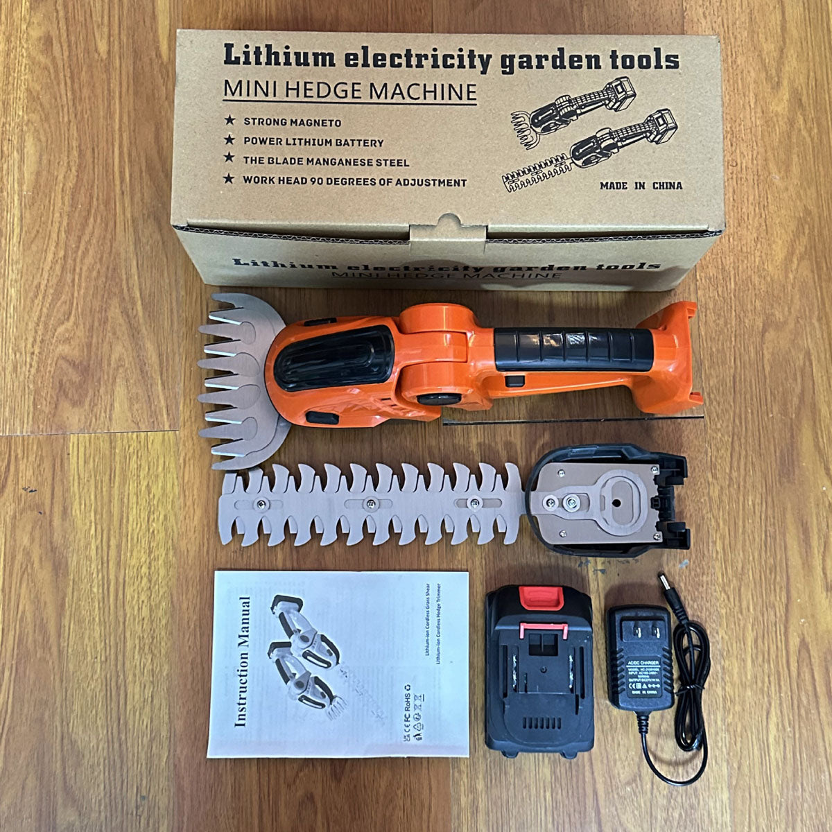 Cordless Mini Electric Hedge Trimmer