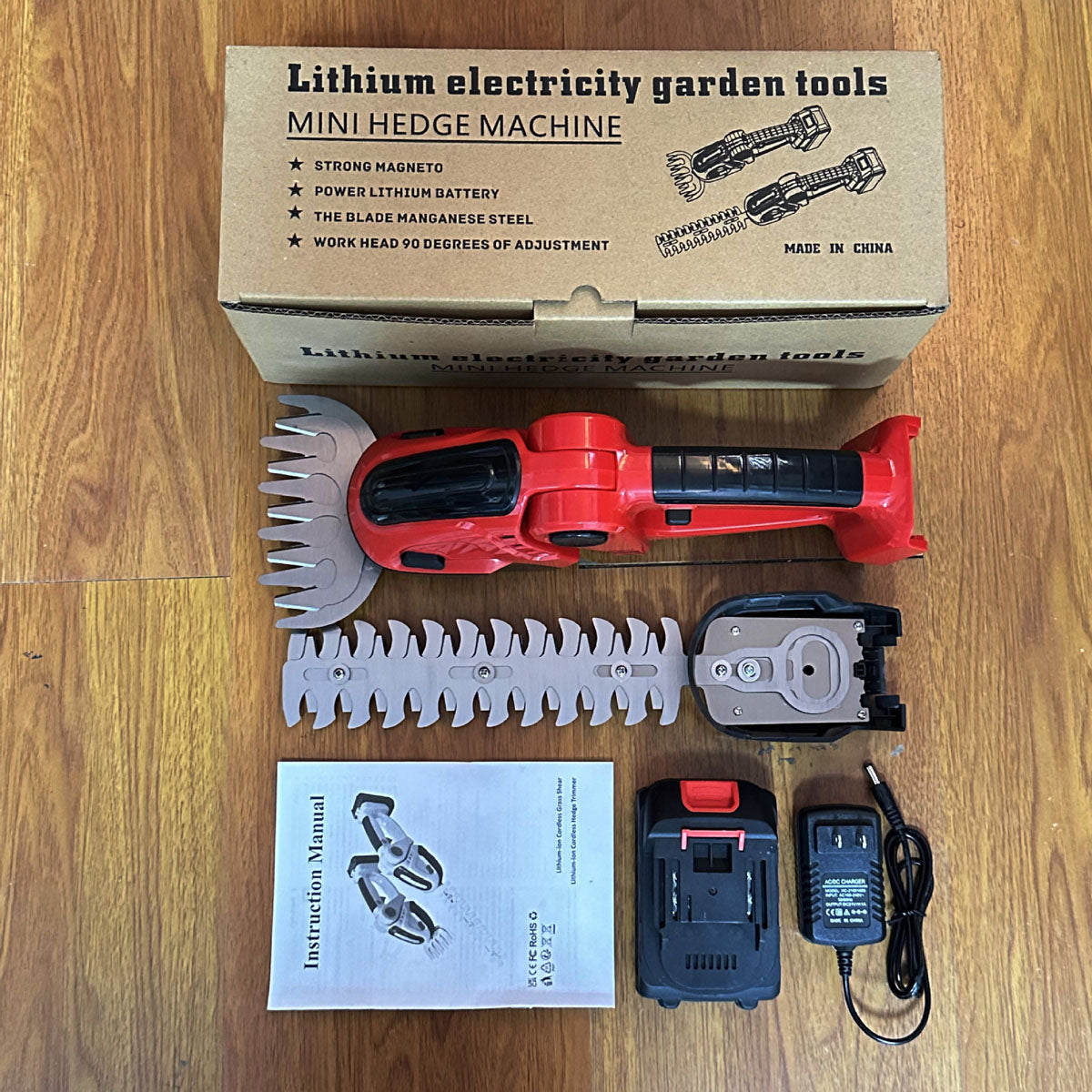 Cordless Mini Electric Hedge Trimmer