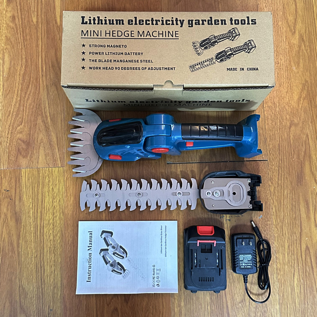 Cordless Mini Electric Hedge Trimmer