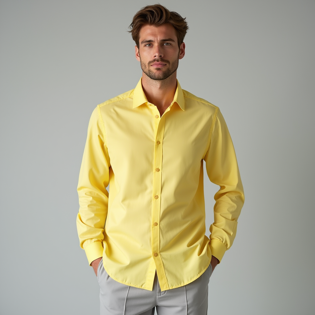 Image of Corey | Men's Long-Sleeve Button-Down Shirt