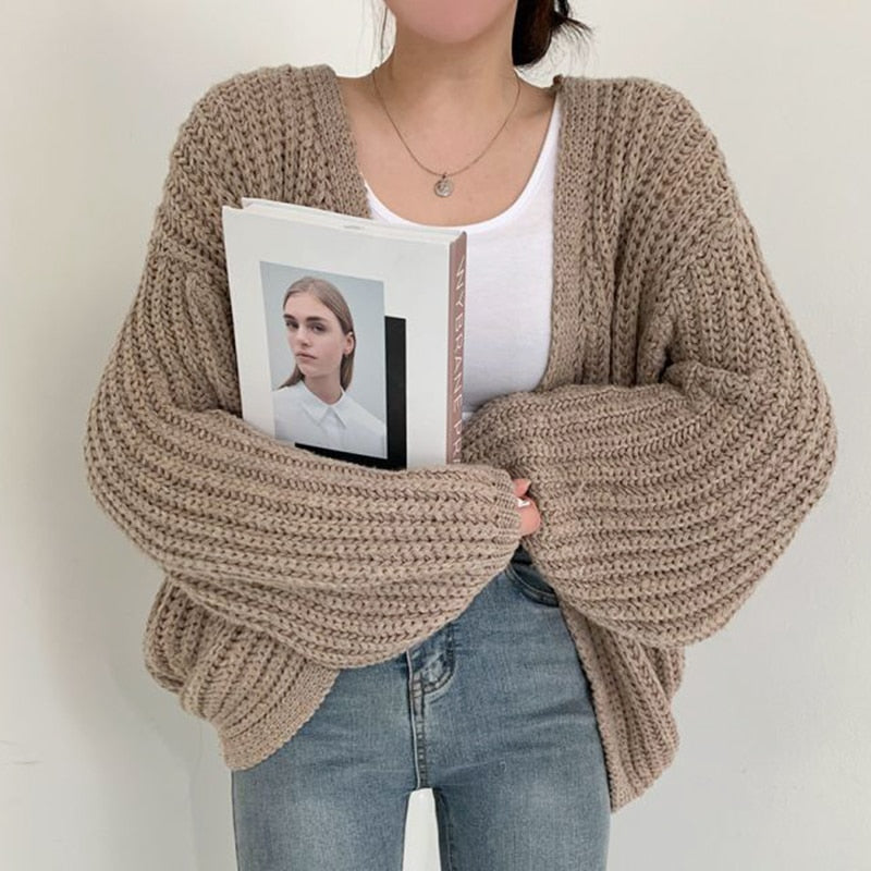 Image of Courtney | Women's Oversized Open Front Cardigan