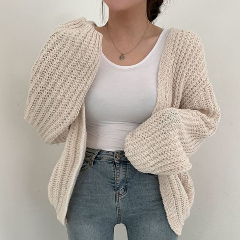 Image of Courtney | Women's Oversized Open Front Cardigan