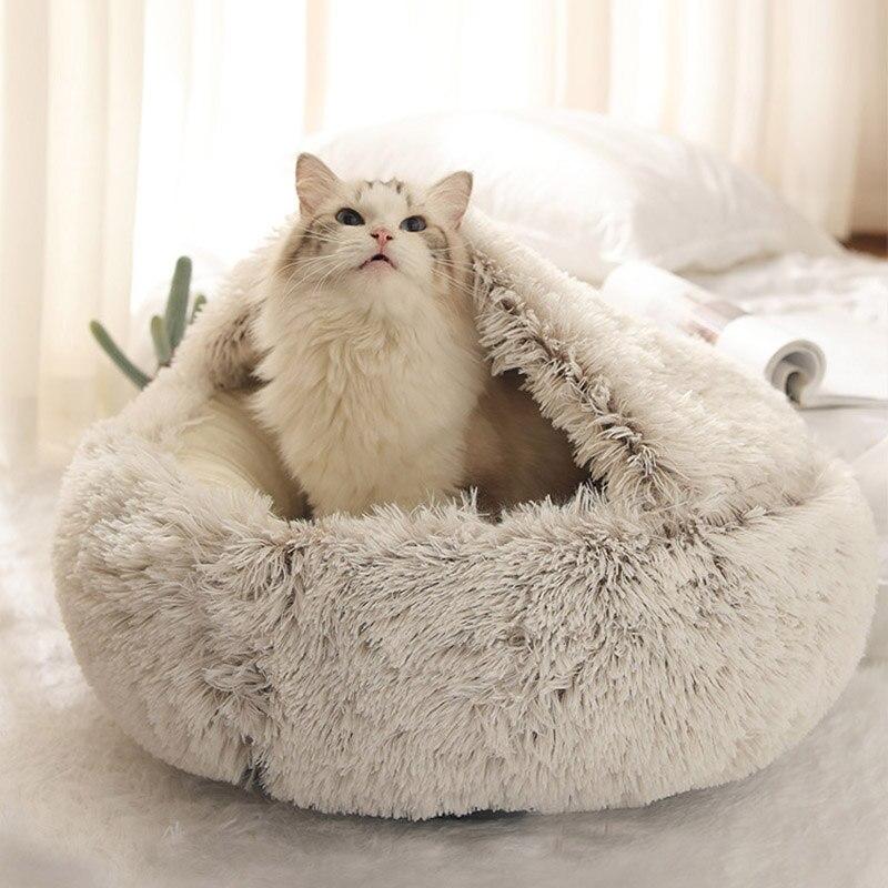 Cozy Cat & Dog Bed | Warm, Soft & Safe