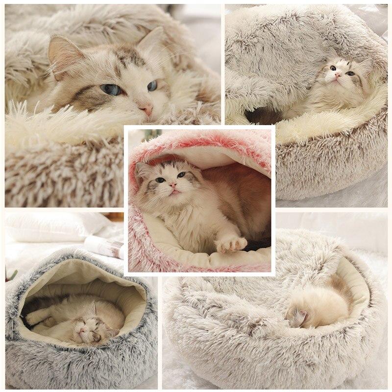 Cozy Cat & Dog Bed | Warm, Soft & Safe