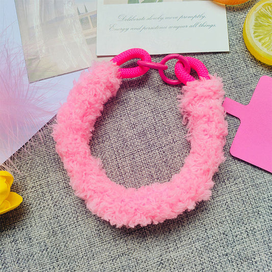Cozy Fabric Phone Strap