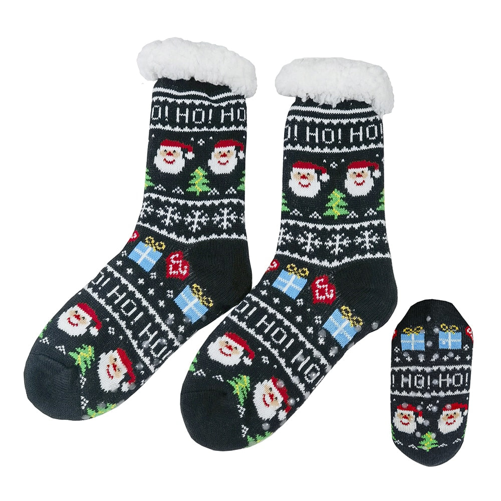 Cozy Socks with Christmas Motif - Various Prints - Unisex -