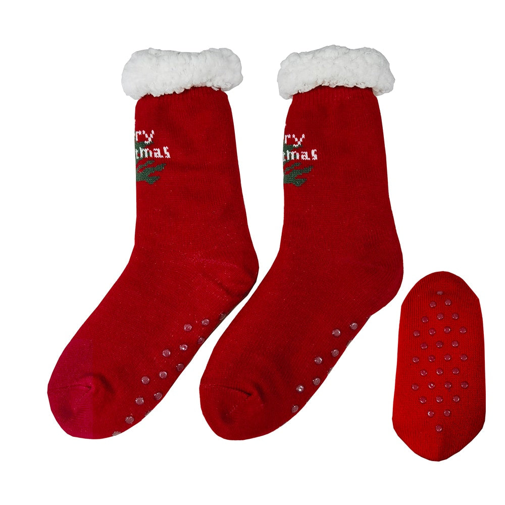 Cozy Socks with Christmas Motif - Various Prints - Unisex -