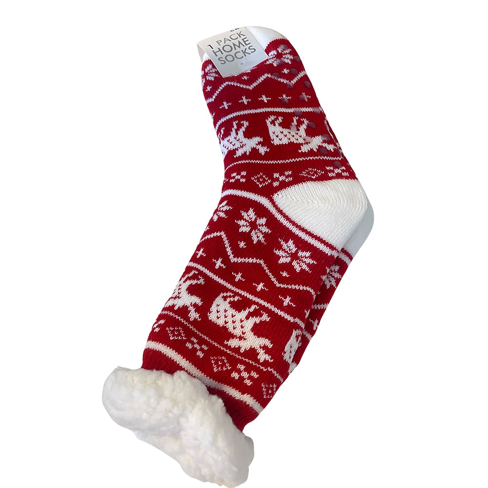 Cozy Socks with Christmas Motif - Various Prints - Unisex -