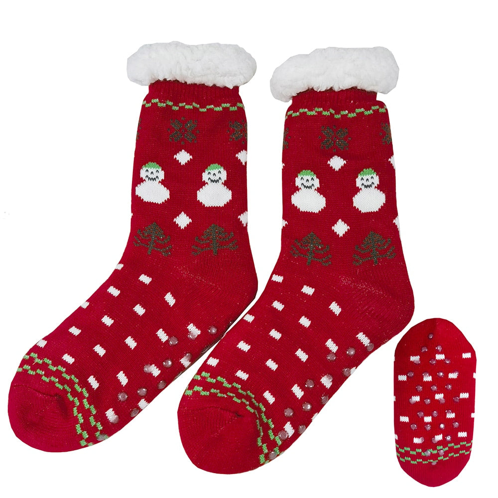 Cozy Socks with Christmas Motif - Various Prints - Unisex -