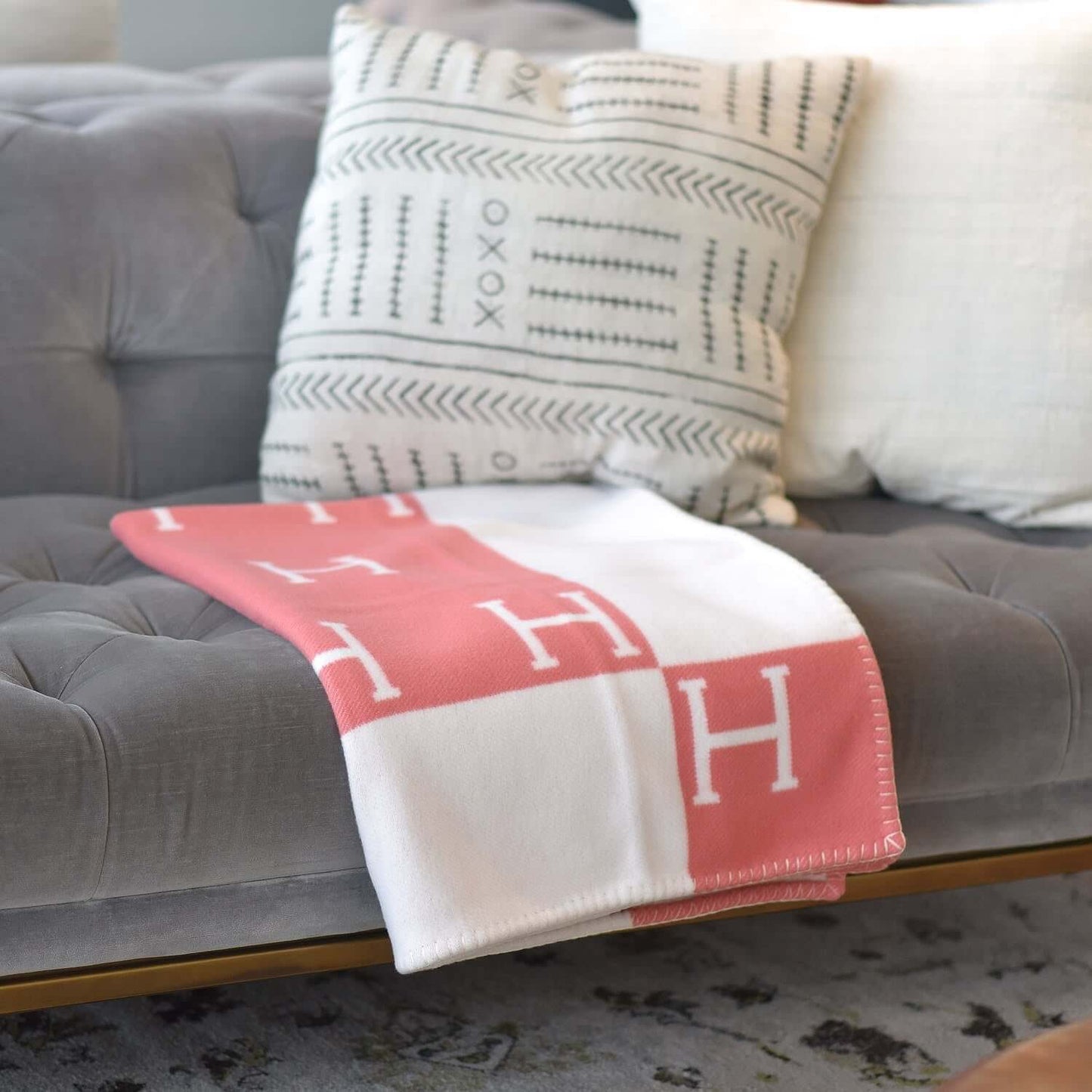 Cozy Wool-Cashmere Blanket 140x170cm