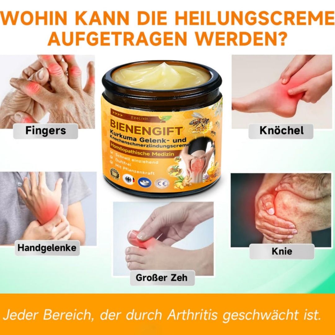 Cream Ointment | Bee Venom Cream Care | Hyaluron Collagen Formula | BeeLixir
