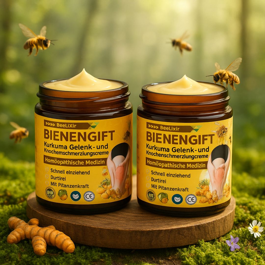 Cream Ointment | Bee Venom Cream Care | Hyaluron Collagen Formula | BeeLixir