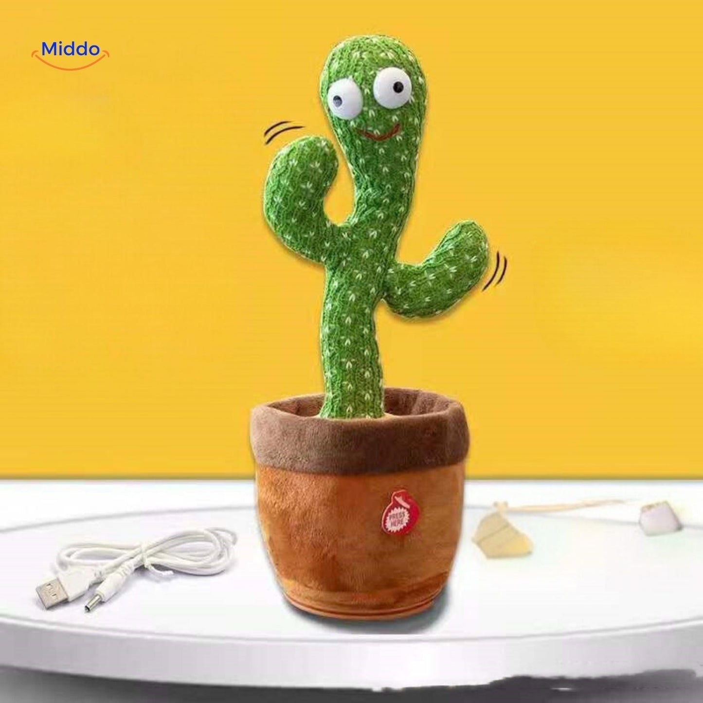 Dancing Cactus™ | Fun Movements to Sound with LED Lighting