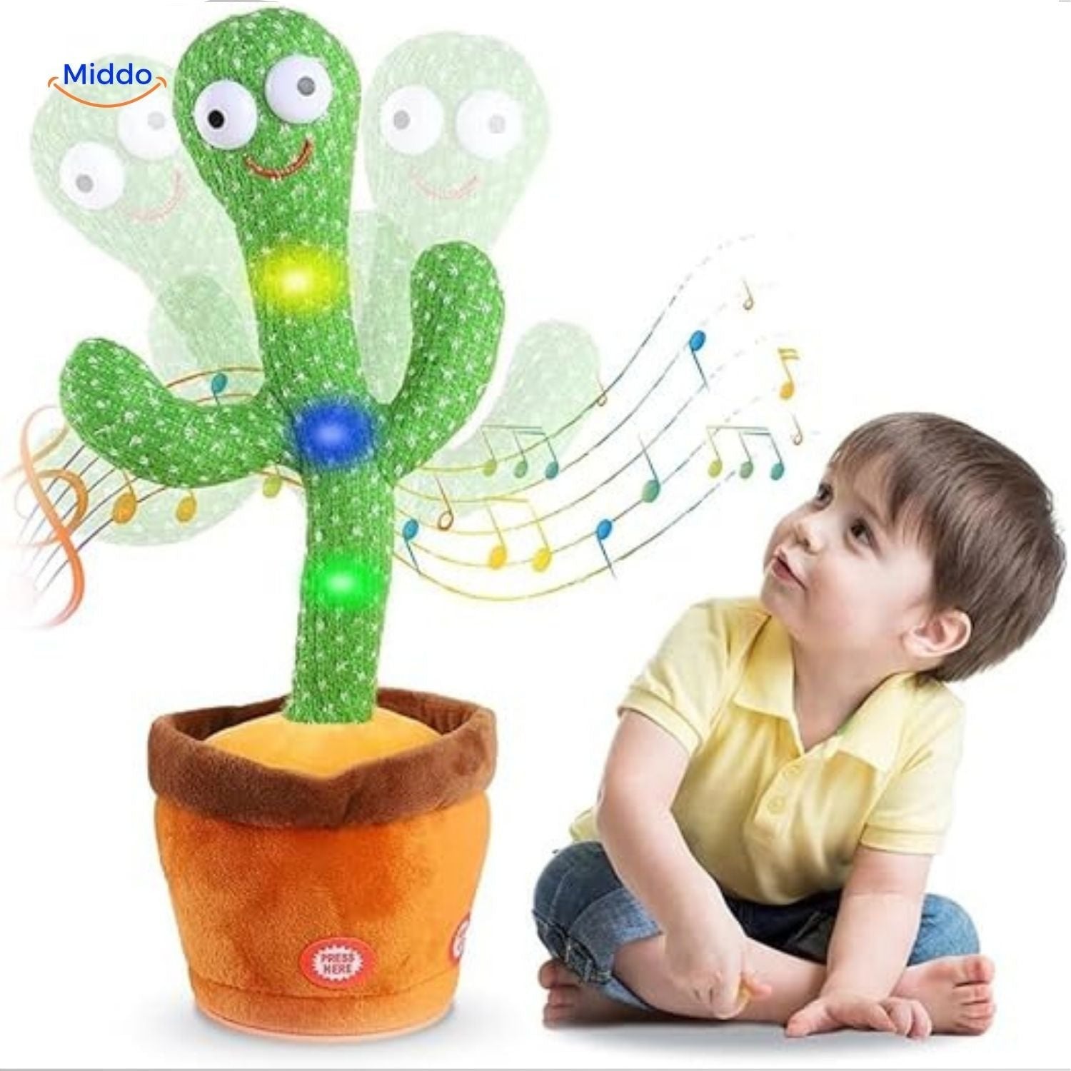 Dancing Cactus™ | Fun Movements to Sound with LED Lighting