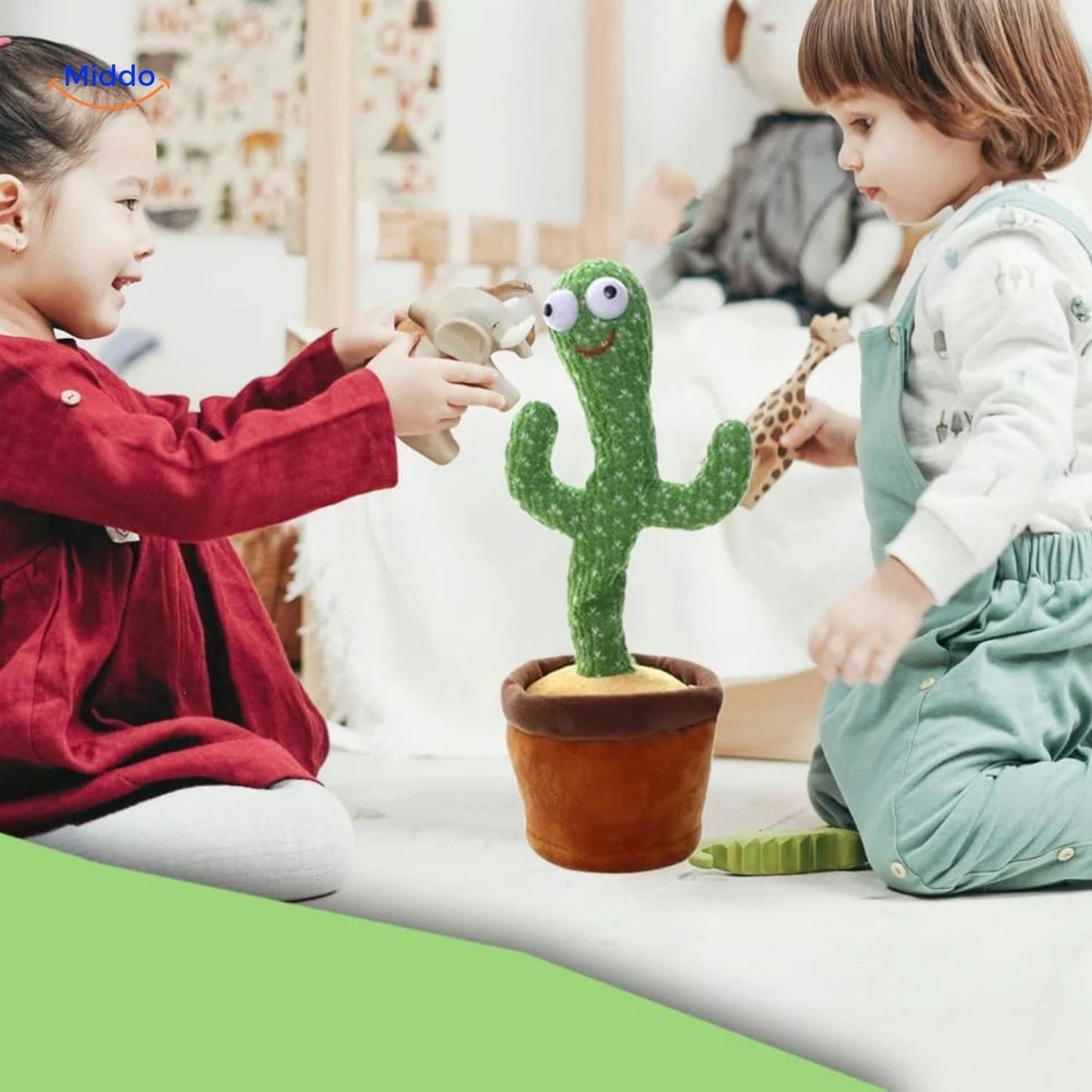 Dancing Cactus™ | Fun Movements to Sound with LED Lighting