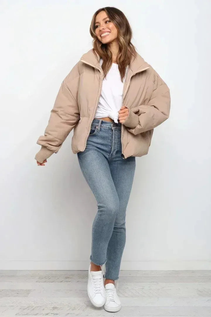 Image of Danielle | Women's Cropped Puffer Jacket